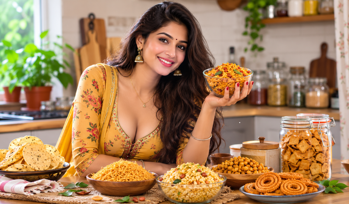 Easy homemade crunchy indian snacks Easy homemade crunchy indian snacks